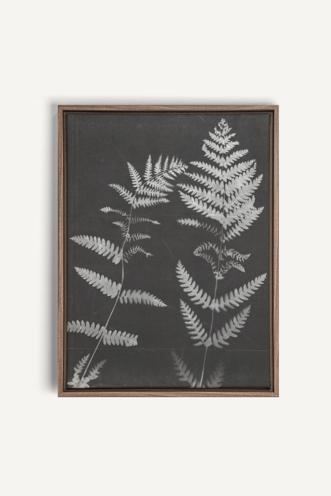 SOUFFLE FORESTIER, Work on stretched canvas, framed Oak Brown