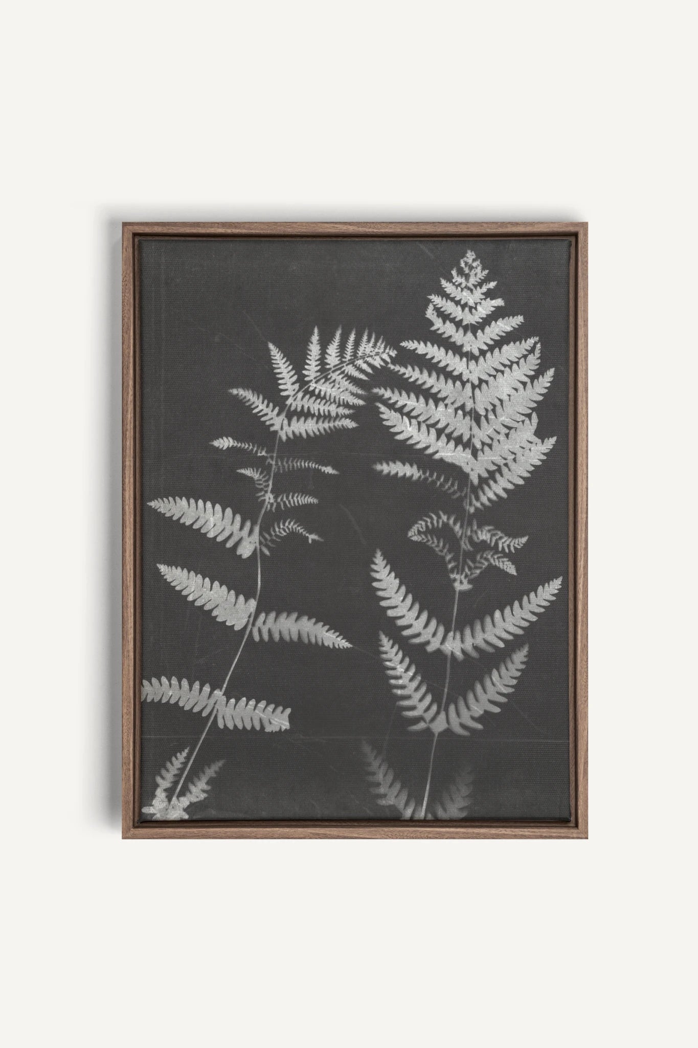 SOUFFLE FORESTIER, Work on stretched canvas, framed Oak Brown