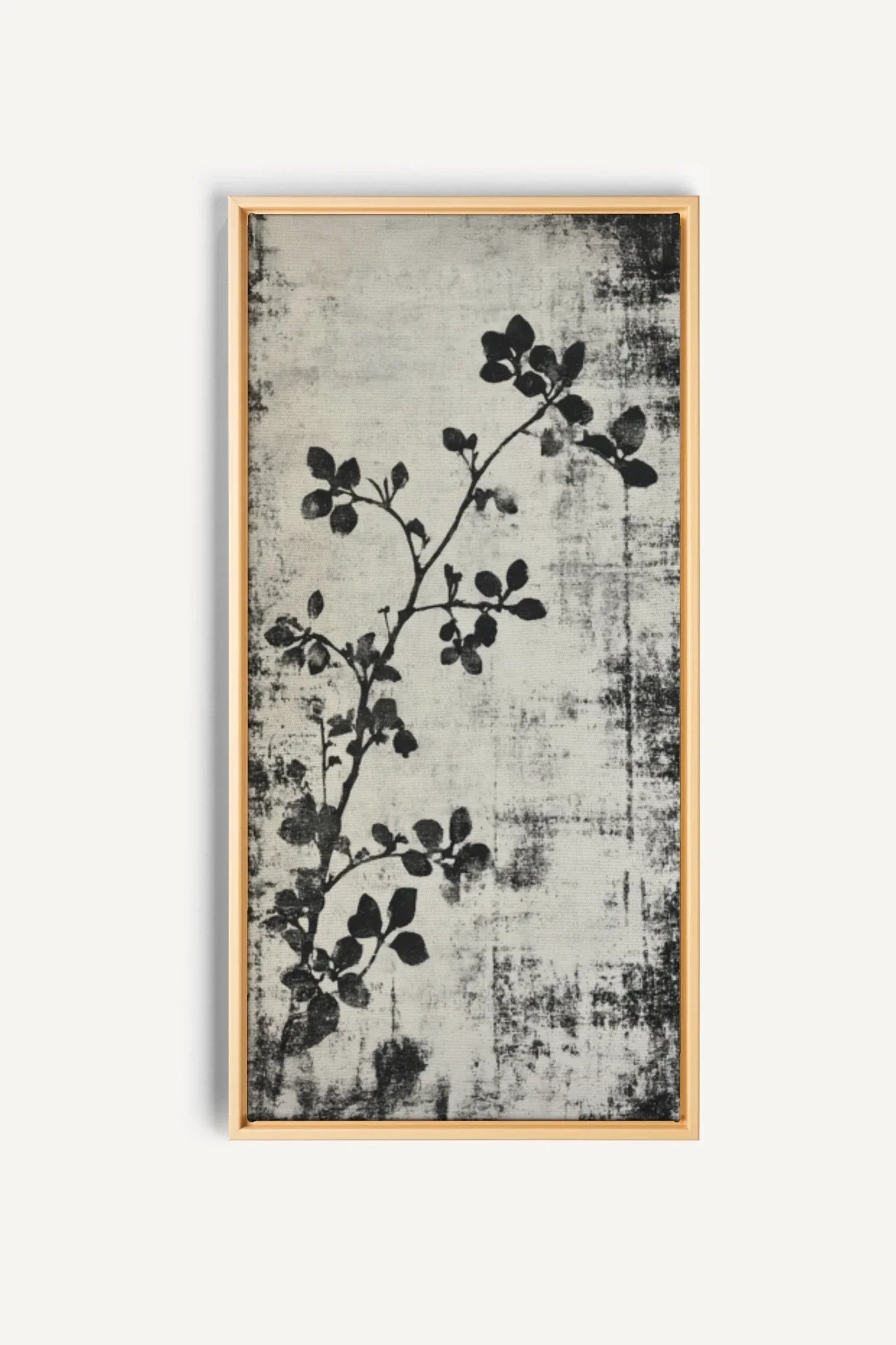 OLEKA CANVAS - SUBTLE NATURE, Oeuvre sur toile étirée, encadré Naturel Clair