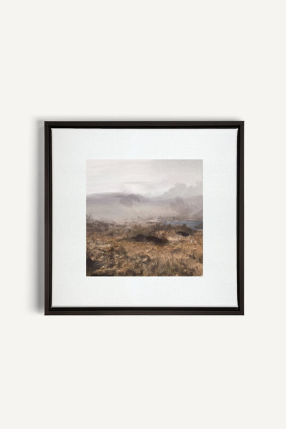 THE EMERALD WILDS, Oeuvre sur toile étirée, encadré Noir