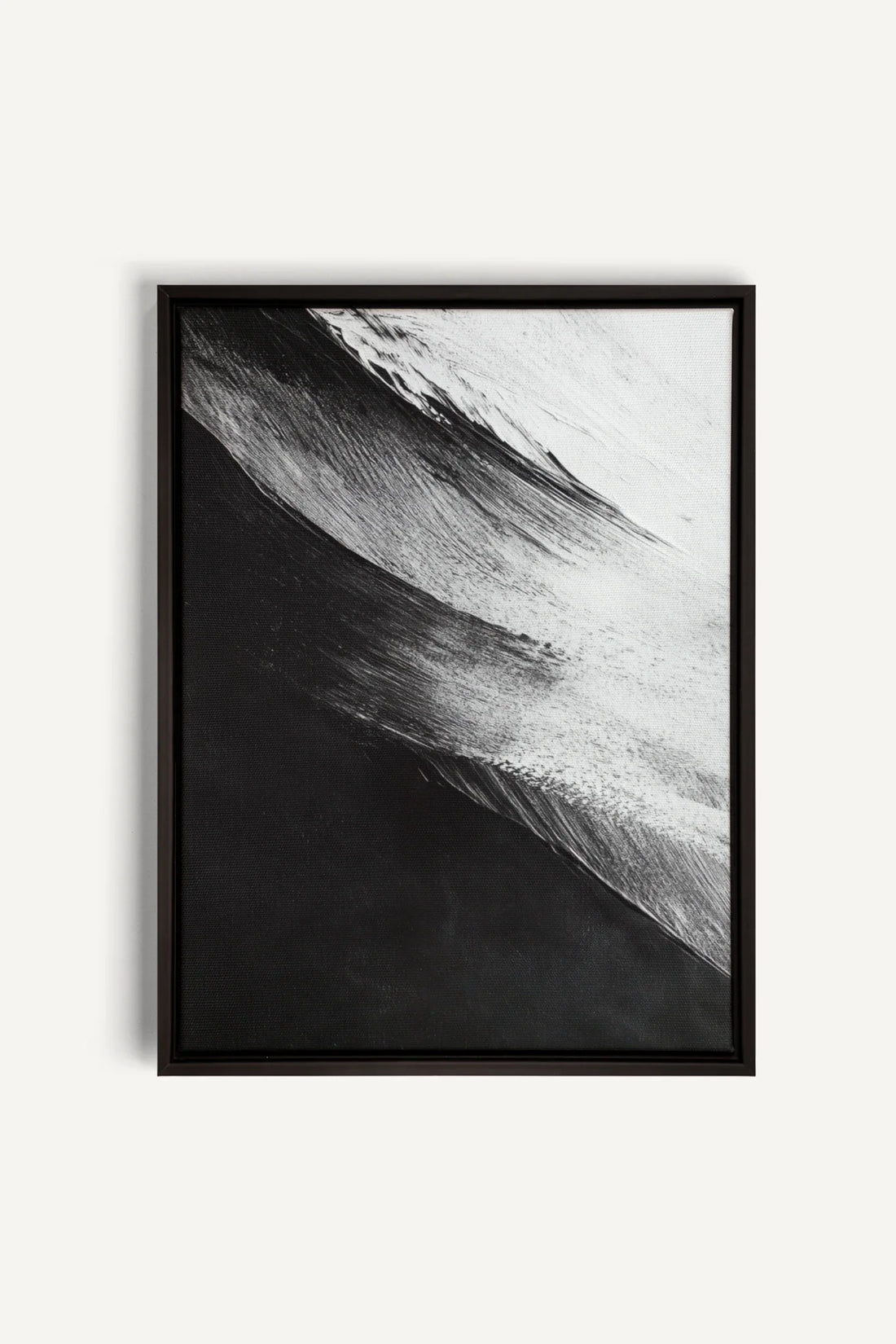 OLEKA CANVAS - TIDE OF SHADOWS, Oeuvre sur toile étirée, encadré Noir