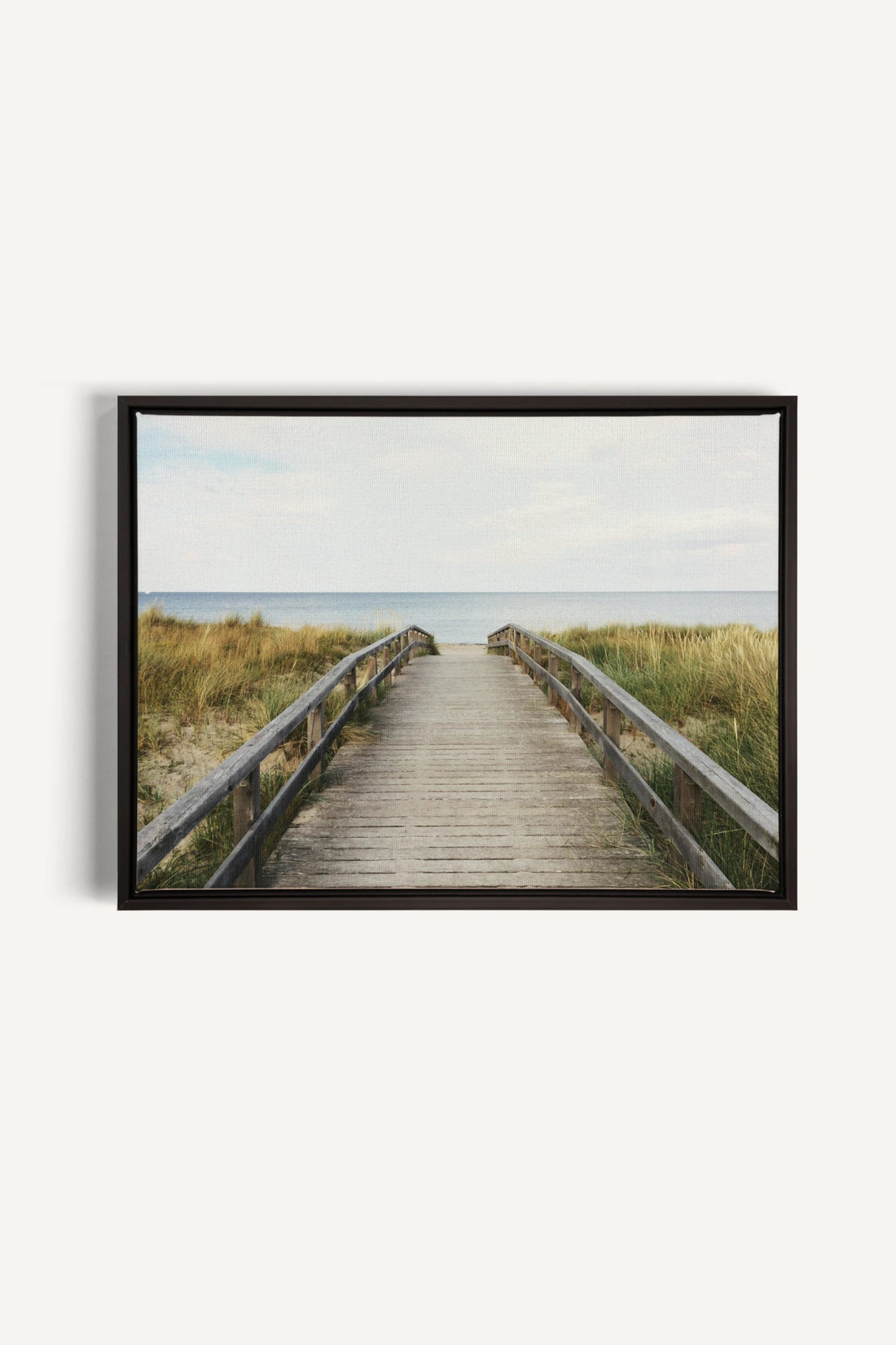 TO THE SEA, Oeuvre sur toile étirée, encadré Noir