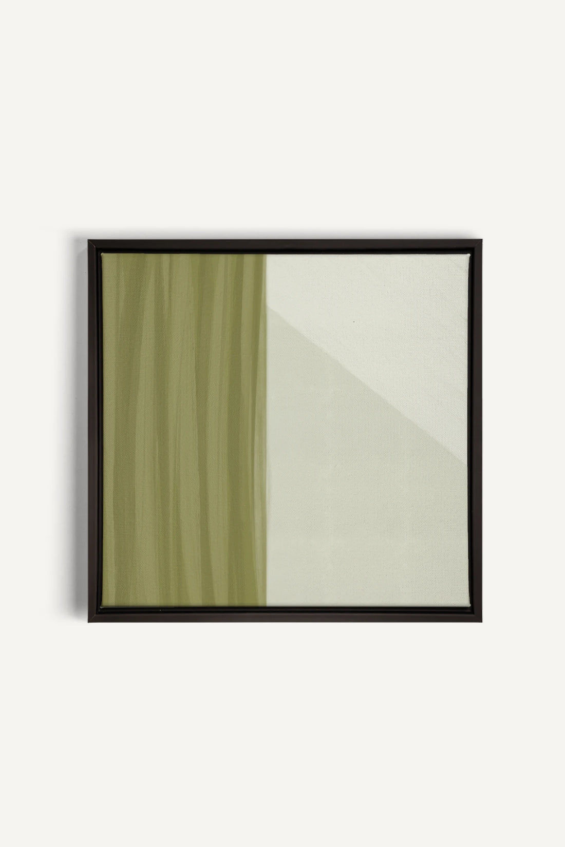 VERDANT FLOW, Oeuvre sur toile étirée, encadré Noir