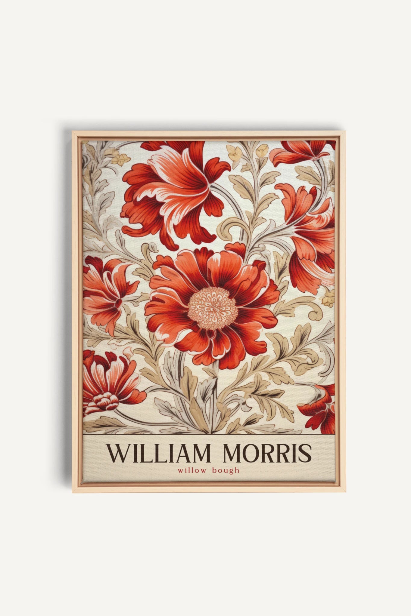 WILLIAM BOUGH, Oeuvre sur toile étirée, encadré Naturel Clair