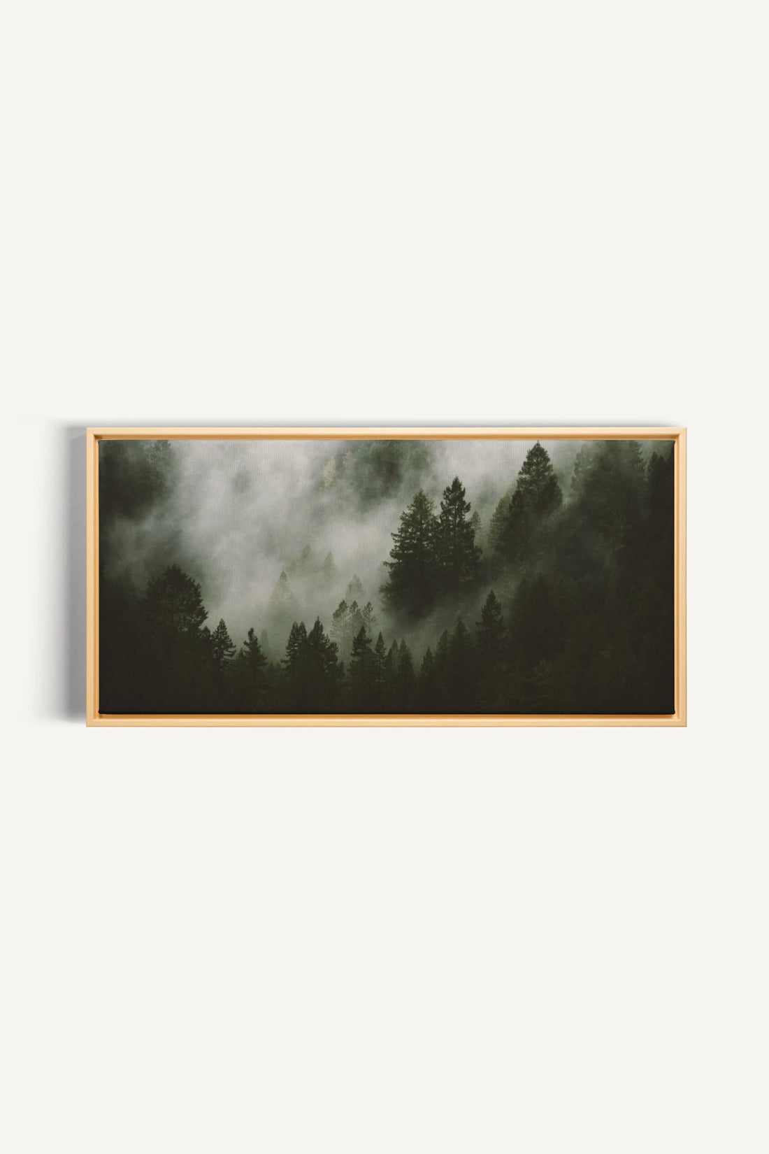 WOODLAND VEIL, Oeuvre sur toile étirée, encadré Naturel Clair